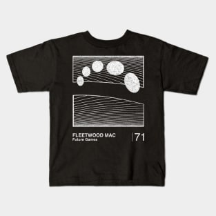 Fleetwood Mac / Minimalist Style Graphic Fan Artwork Design Kids T-Shirt